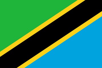 Tanzanian Flag