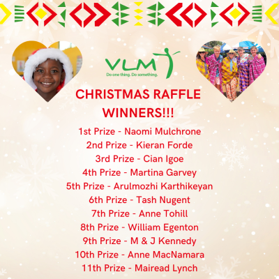 VLM Christmas Raffle Winners!