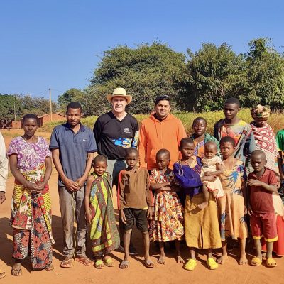 Barry on placement in Songea, Tanzania