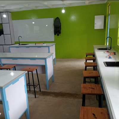New home science classrooms for De Paul School in Thigio