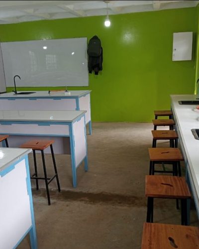 New home science classrooms for De Paul School in Thigio